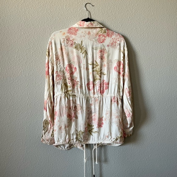 LPA x Revolve Jacket 525 in Cream Floral Size XS - Picture 4 of 8